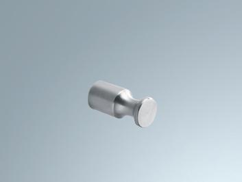 [INDA A1420C NS] A1420CNS - INDA INOX KLEDINGHAAK ENKEL (KLEIN MODEL)