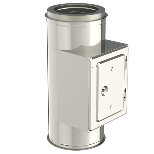[023455 KD] 2-17-0300-180 - BUIS INOX DW 180-230MM + KUISDEUR