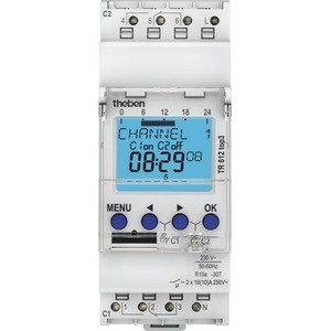 [TR 612 TOP3] TR612TOP3 - THEBEN 612 DIGITALE SCHAKEL KLOK 