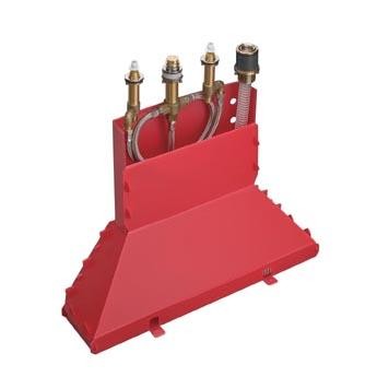 [13444180] 13444180 - HANS GROHE INBOUWLICHAAM 4-GATSBADMENGKRAAN OP BADRAND