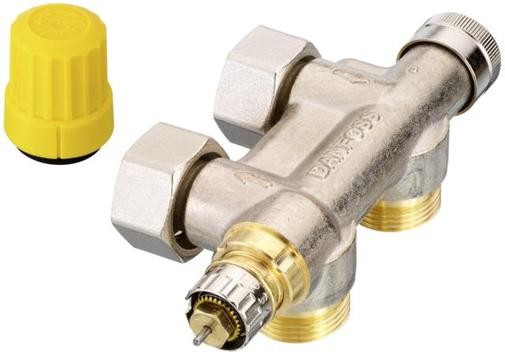 [013G4743] DANFOSS KRAAN AANSLUITBLOK MUUR 3/4 EK