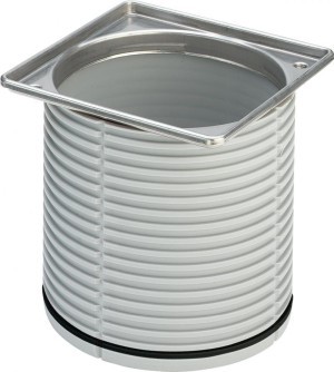 [VIEGA 488 987] VIEGA DOUCHE VLOERSYPHON OPZETSTUK 10X10 VISIGN Inox